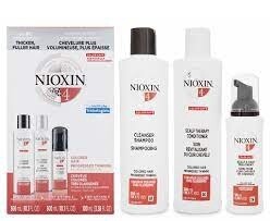 NIOXIN SYSTEM 4 TRIO PACK - SHAMPOO, CONDITIONER &amp; TREATMENT 100ML