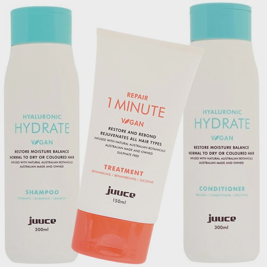 Juuce hydrate 1 minute trio pack