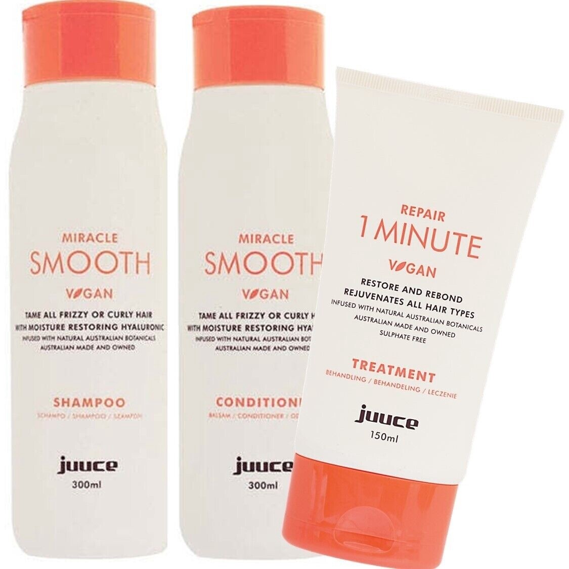 juuce miracle smooth 1 minute trio pack