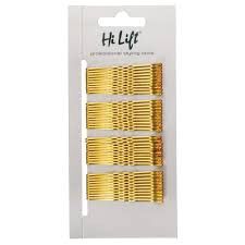 Hi Lift Bobby Pins Gold 40 per Card