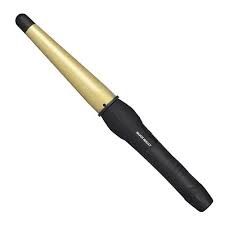 silver bullet large conical curling iron - gold