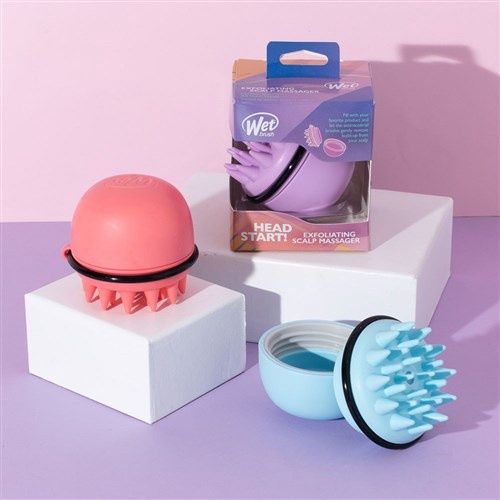 WB Exfoliating Scalp Massager-Coral