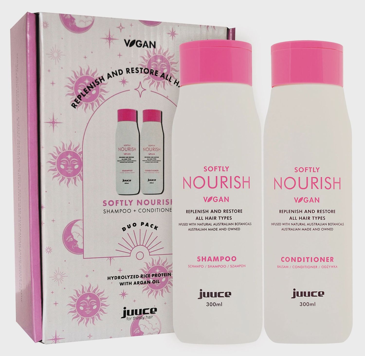 juuce Nourish Shampoo and conditioner duo