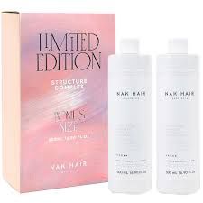 NAK structure complex shampoo and conditioner 500mls duo pack