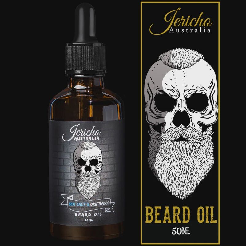 Jericho Sea salt and driftwood beard oil 50 ML