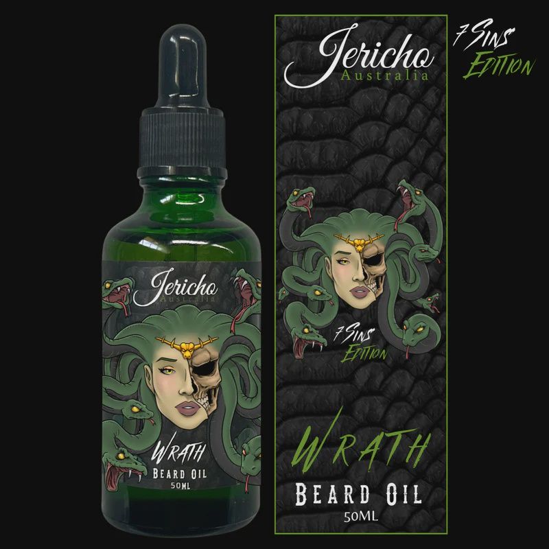 jericho wrath beard oil 50ML