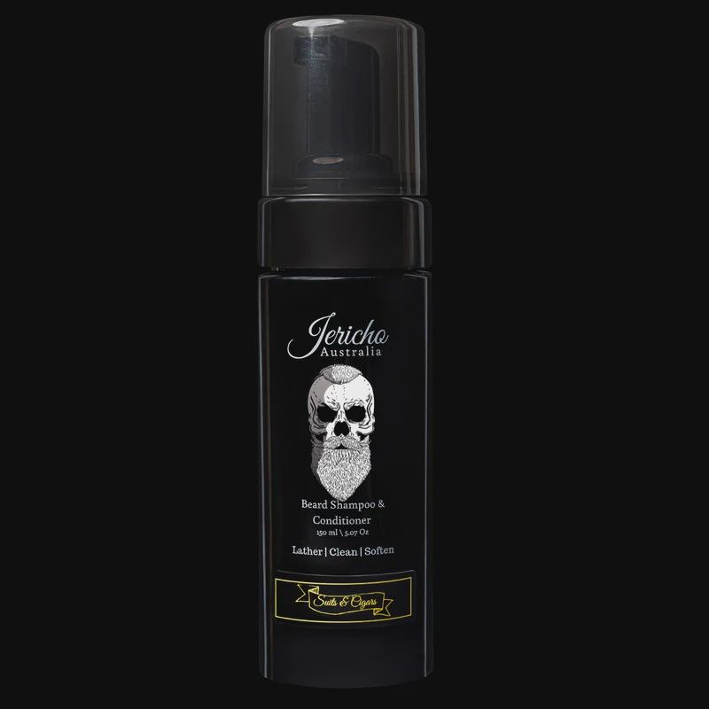 JERICHO SUITS ANS CIGARS BEARD SHAMPOO &amp; CONDIONER