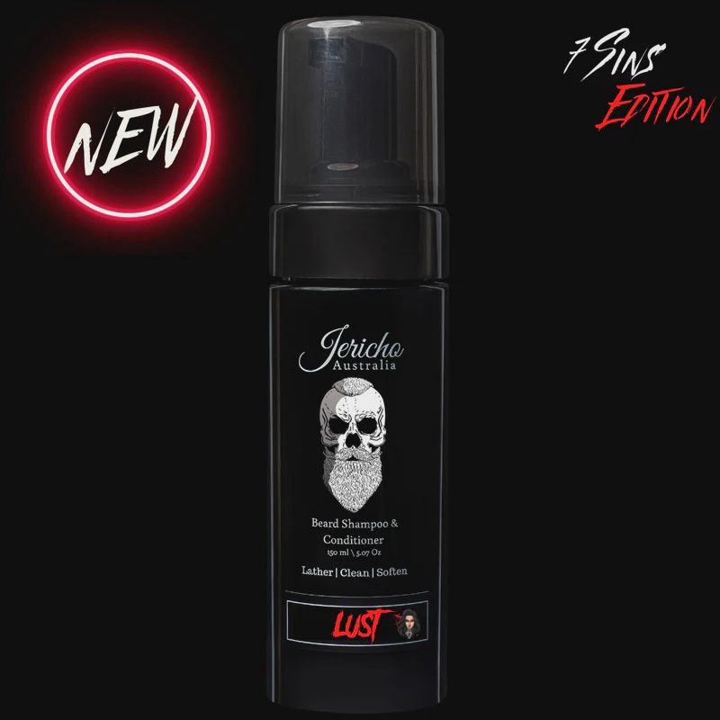 Jericho 2 in 1 Beard Shampoo &amp; Conditioner 150ml Lust