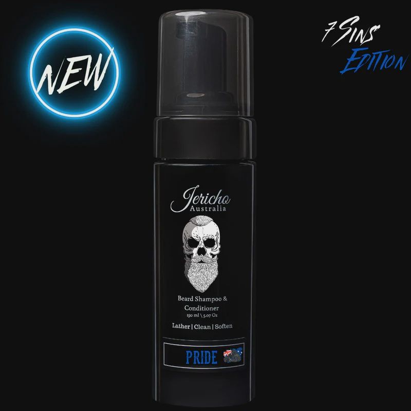 Jericho 2 in 1 Beard Shampoo &amp; Conditioner 150ml Pride