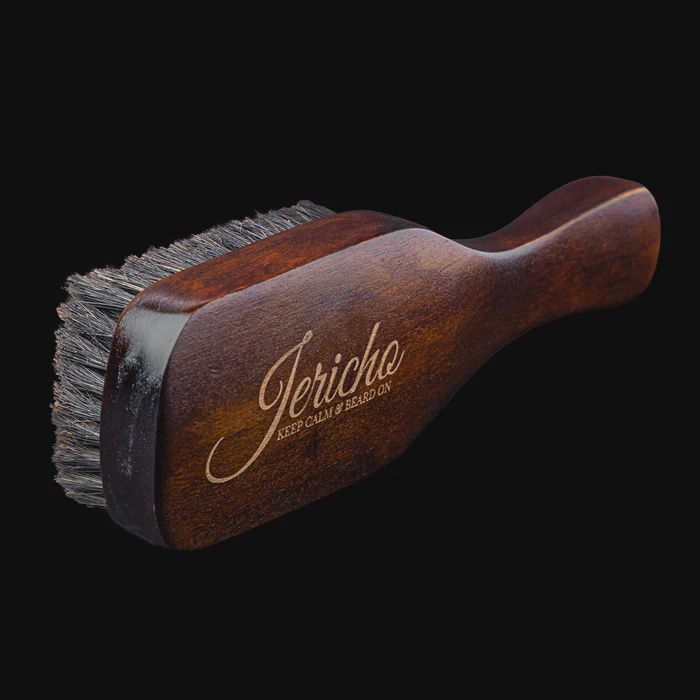 Jericho Boar Bristle Brush with Handle (Medium Stiffness)