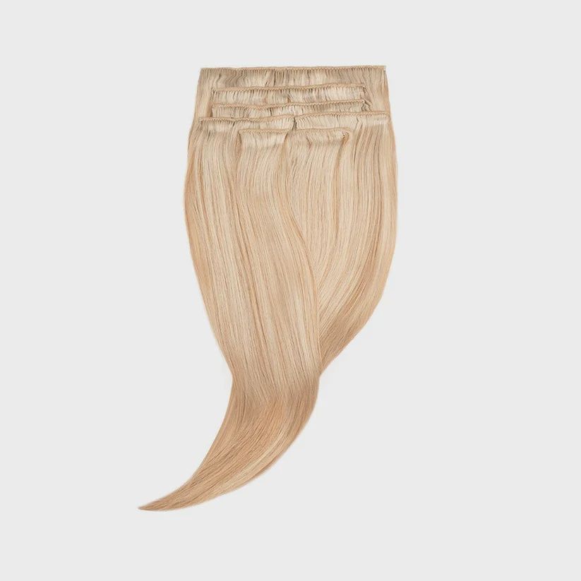 Amazing Hair Human Hair Clip-in 613/10 Blonde/Caramel 7pc Set 20&quot;