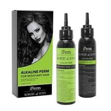 Robert de soto alkaline perm for resistant hair 2x100mls bottles