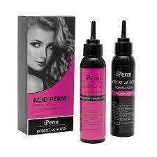 Robert de soto acid perm normal hair 2x 100ml bottles