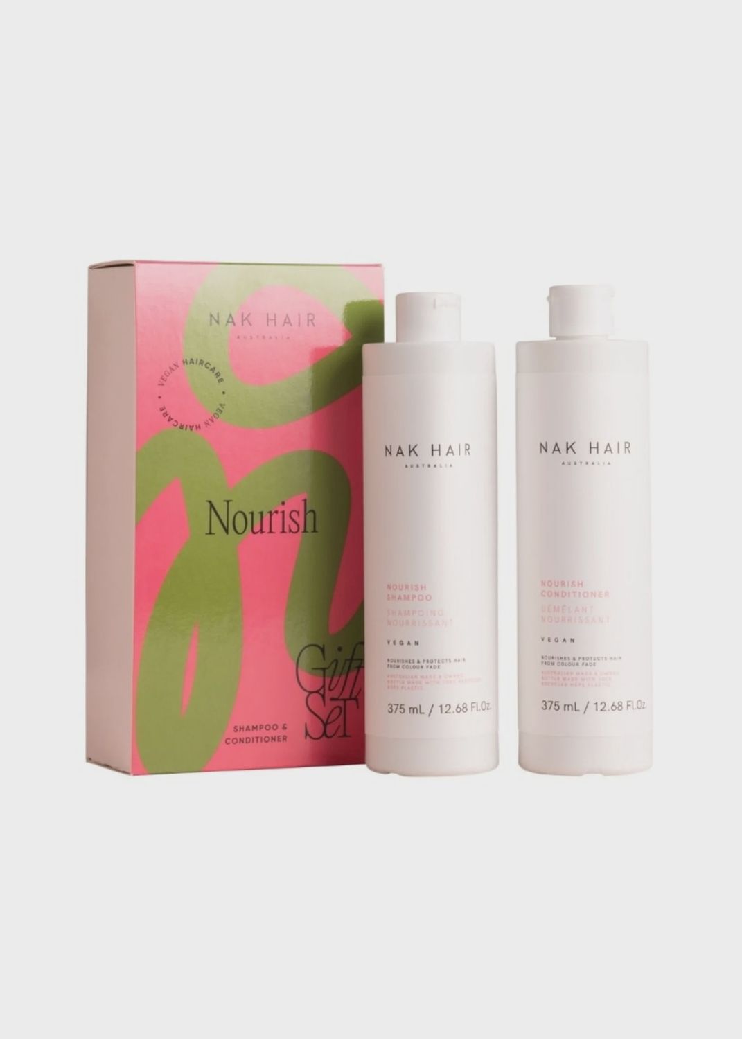 Nak nourish shampoo and conditioner duo pack
