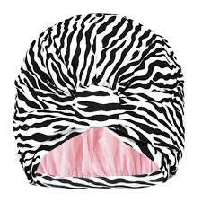 STYLEDRY - shower cap - turban - zebra