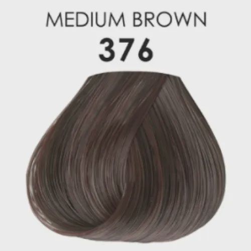 Adore Plus Semi Permanent Hair Colour Medium Brown 376