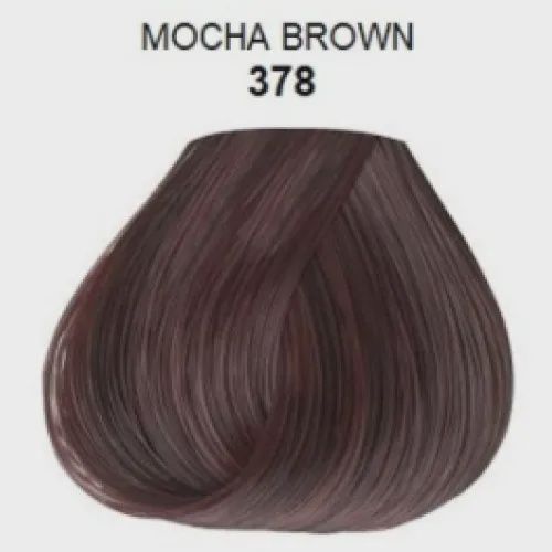 Adore Plus Semi Permanent Hair Colour Mocha Brown 378