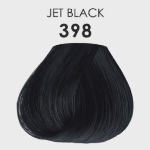 Adore Plus Semi Permanent Hair Colour Jet Black 398