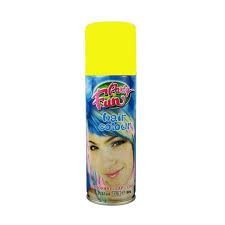 Party fun hair colour - yellow