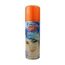 Party fun hair colour - orange