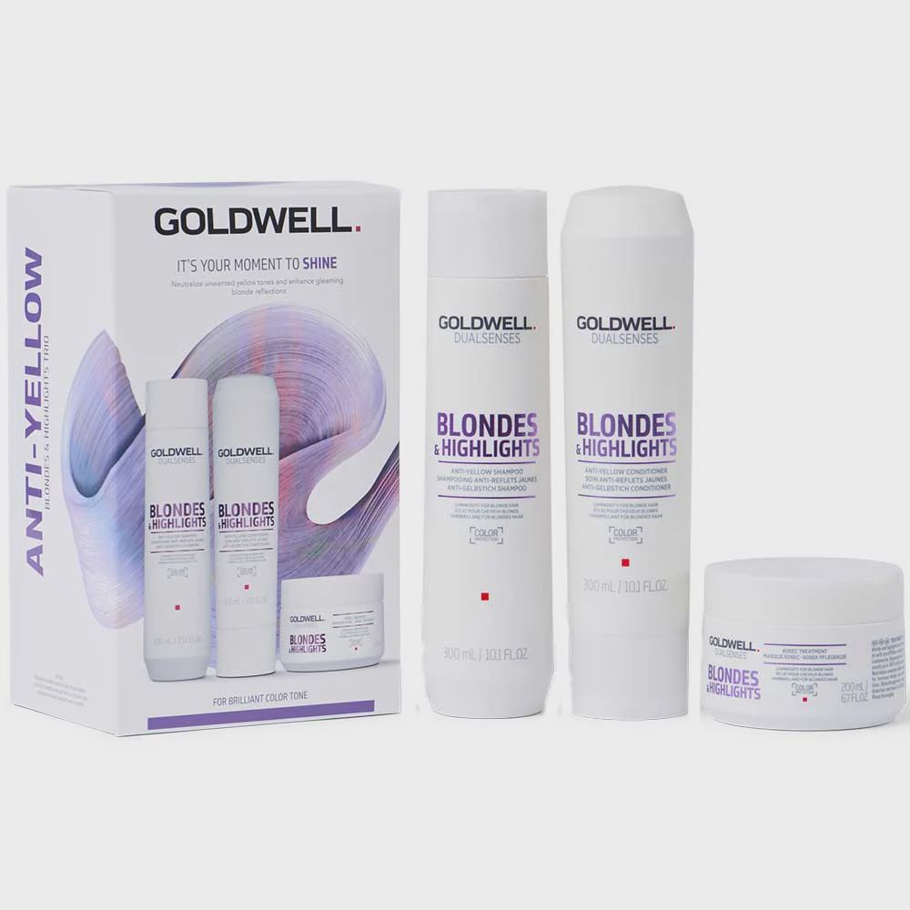 Goldwell blondes and highlights trio pack
