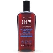 American crew anti dandruff + dry scalp shampoo 250mls