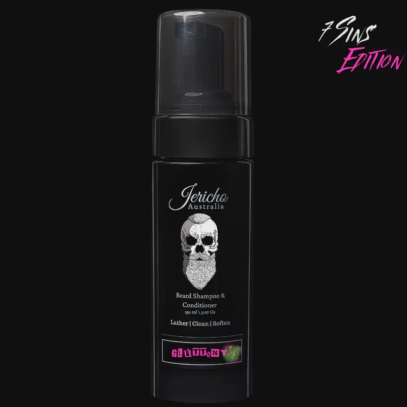 JERICHO premium gluttony shampoo + conditioner 150mls