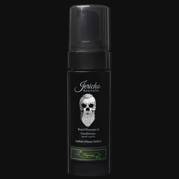 JERICHO peppermint beard shampoo + conditioner 150mls