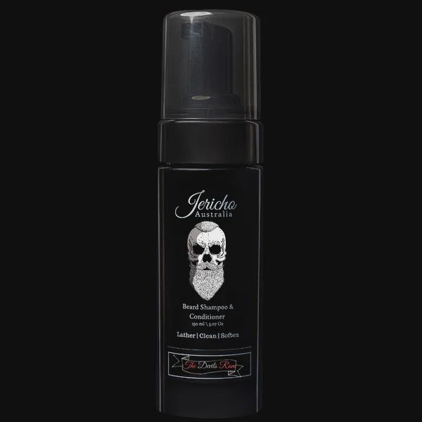 JERICHO the devils rum beard shampoo + conditioner 150mls