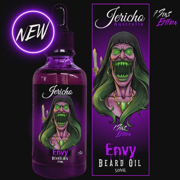 JERICHO beard oil - envy 50ml