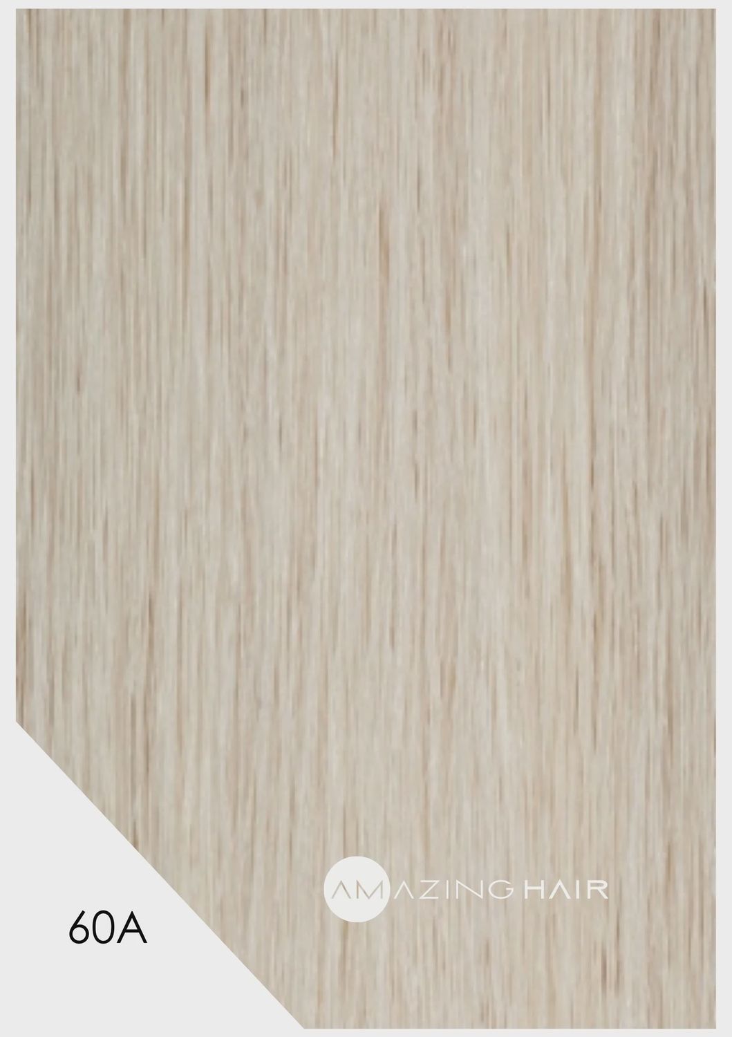 Amazing Hair Slim Premium Wefts 24&quot; #60A Platinum Clean Blonde