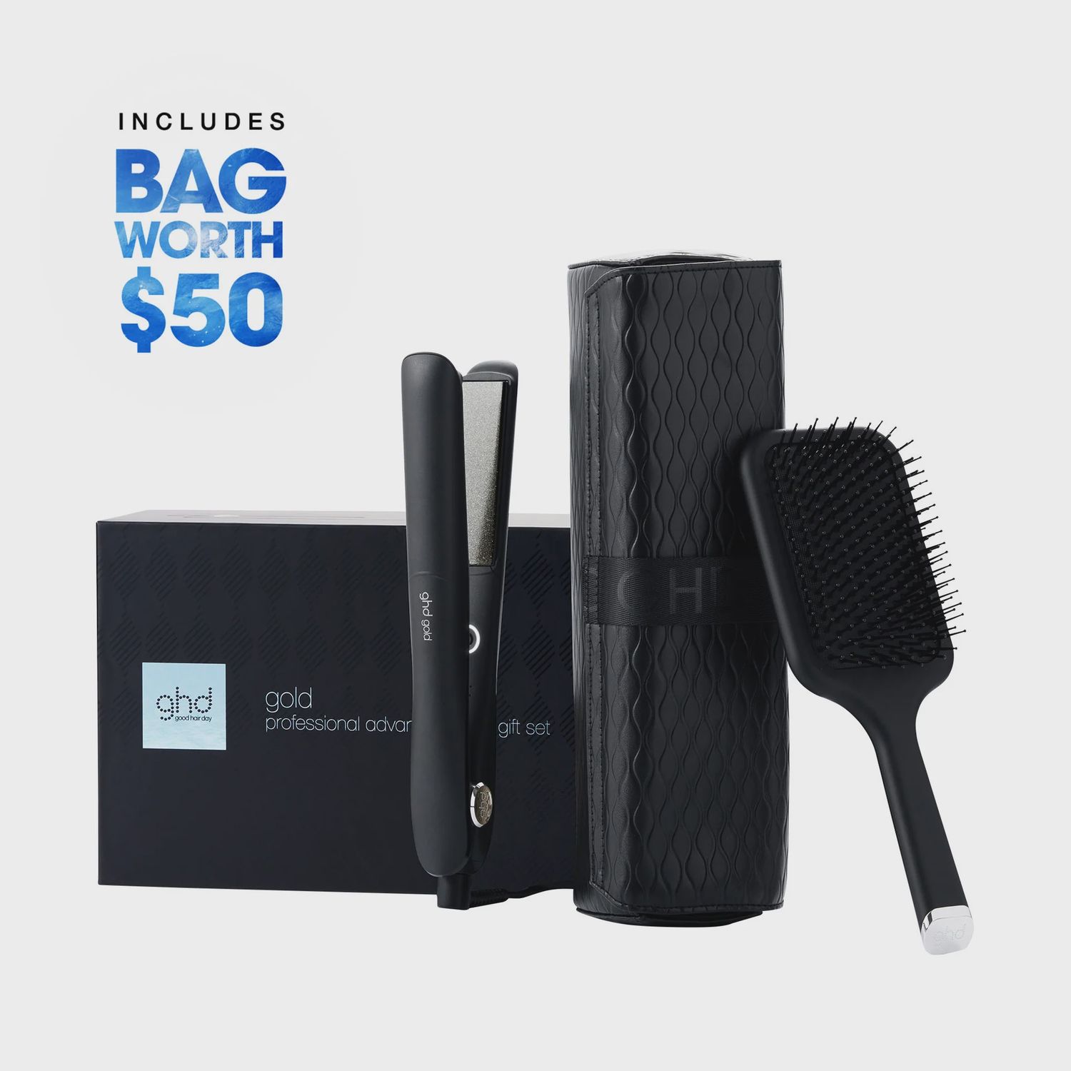Ghd Gold Hair Straightener Gift Set