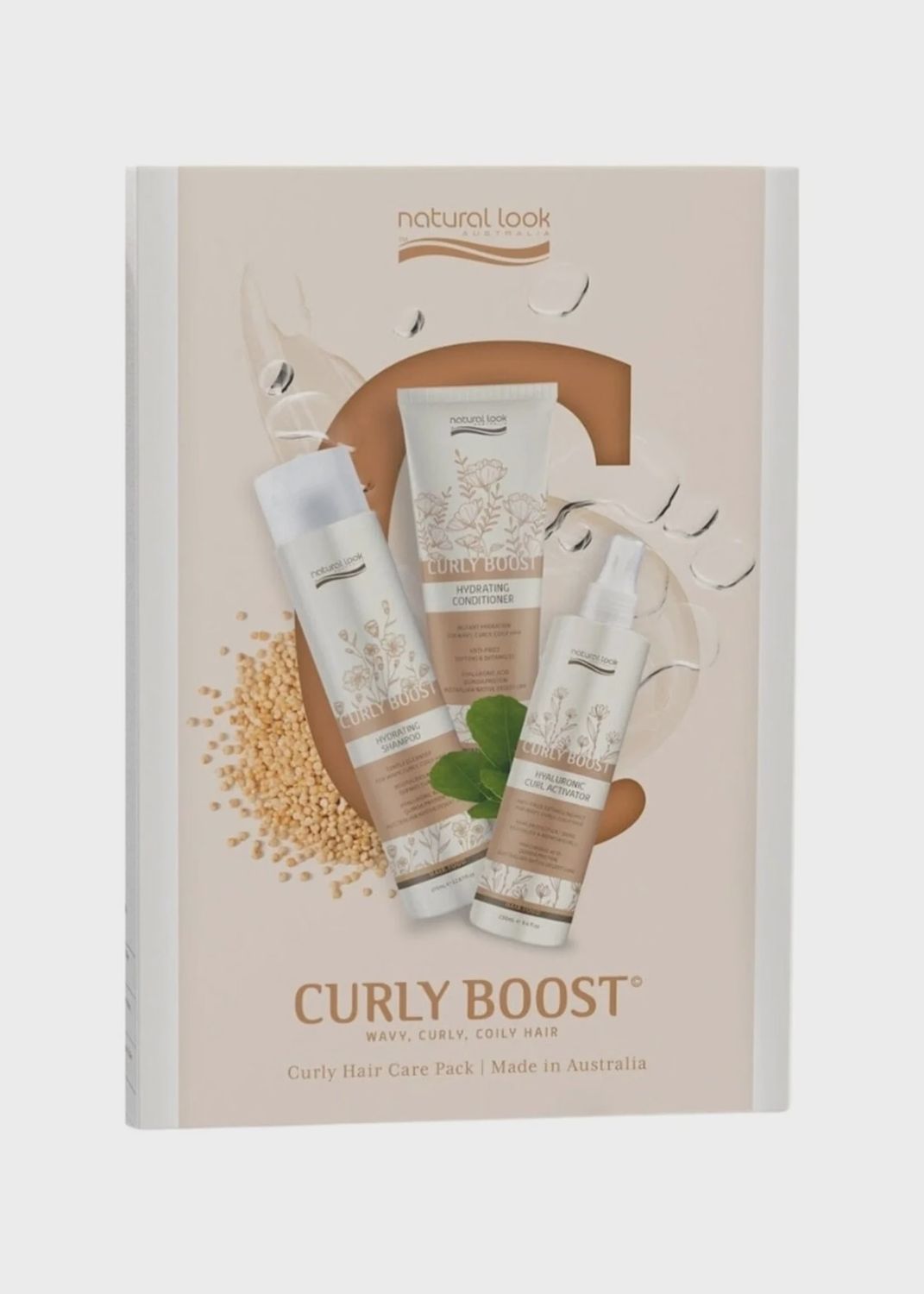 Natural Look Curly Boost Gift Pack