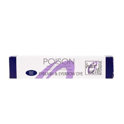 Hairwell Eyelash Eyebrow Tint Blue Black