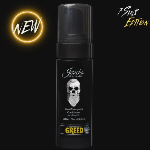 Jericho beard shampoo and conditioner - greed