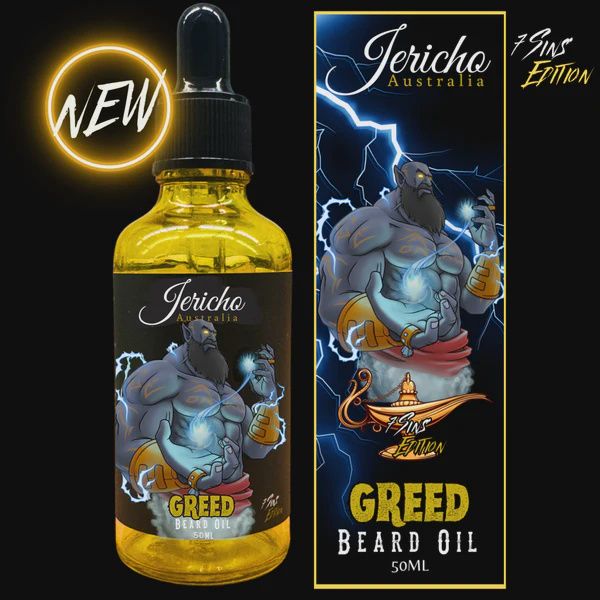Jericho premium beard oil - Greed 50mls