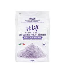 Hi lift powder bleach violet pouch 150g