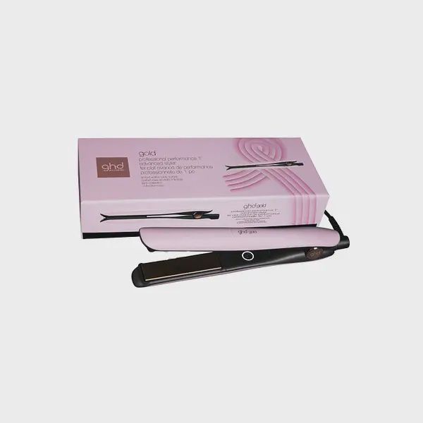 GHD Gold Hair Straightener in Sorbet Pink