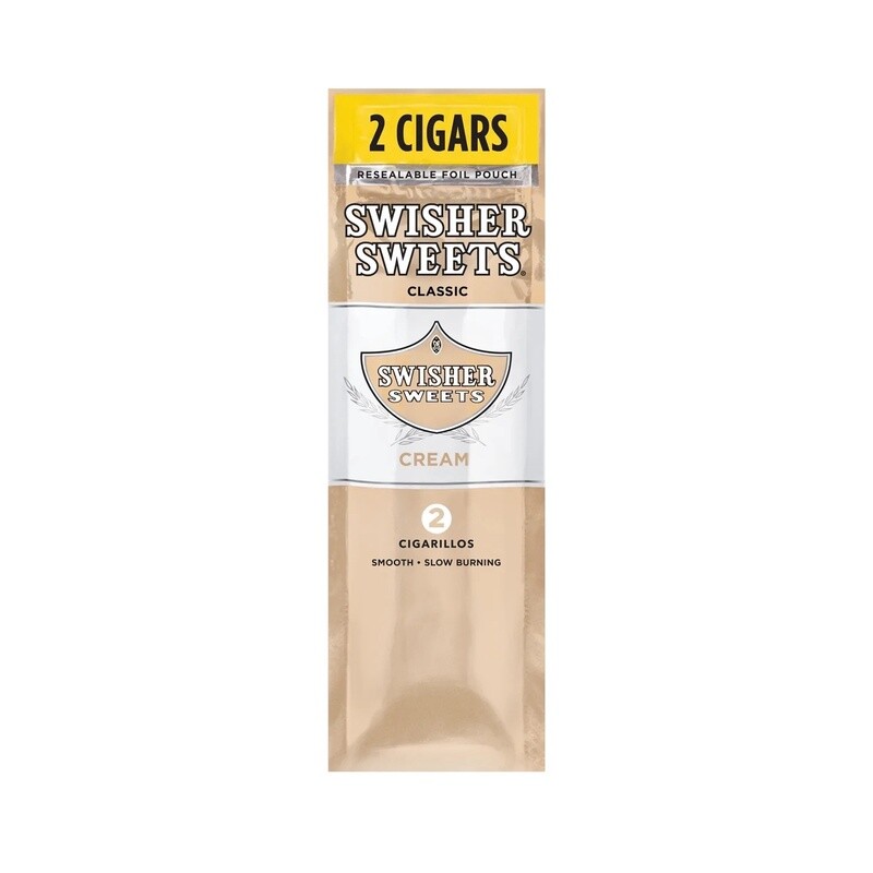 Swisher Sweet - Cream Classic Blend Cigarillos - 2 ct