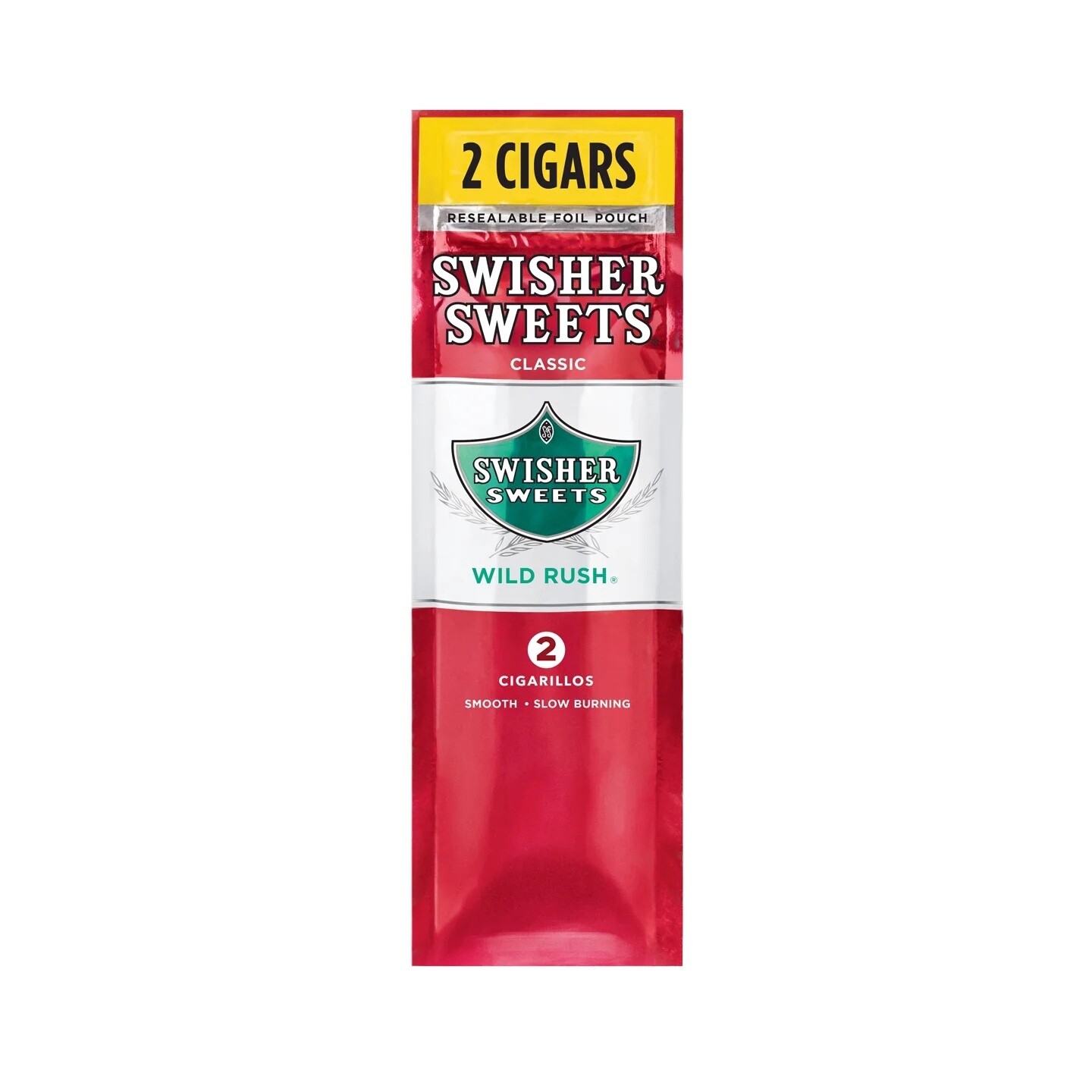 Swisher Sweet - Wild Rush Classic Blend Cigarillos - 2 ct