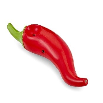 FashionCraft - Mini Chili Pepper Ceramic Pipe