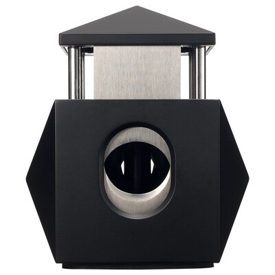 Colibri - QUASAR 2 in1 Table Cigar Cutter - Black