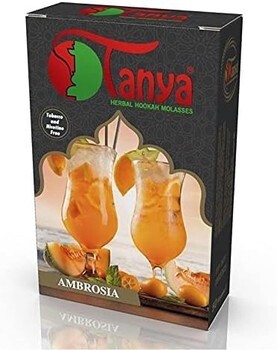 Tanya - Ambrosia 100% Tobacco &amp; Nicotine Free Herbal Shisha Tobacco - 50 gr