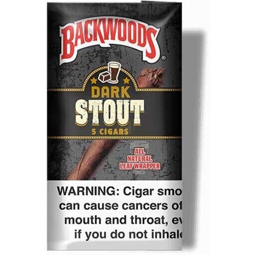 Backwoods - Dark Stout Natural Cigarillos - 5 ct