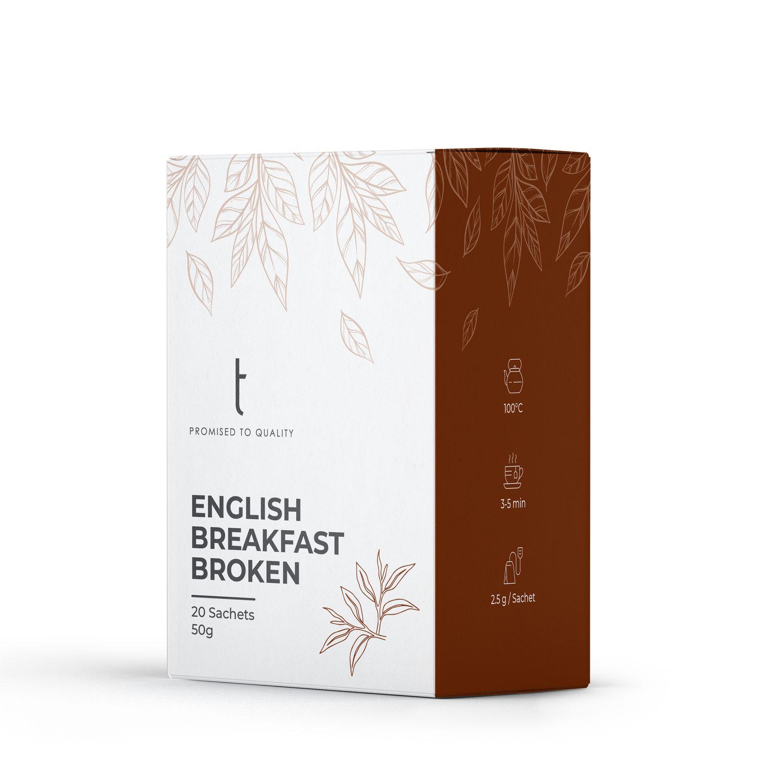 ENGLISH BREAKFAST BROKEN - 20 SACHETS