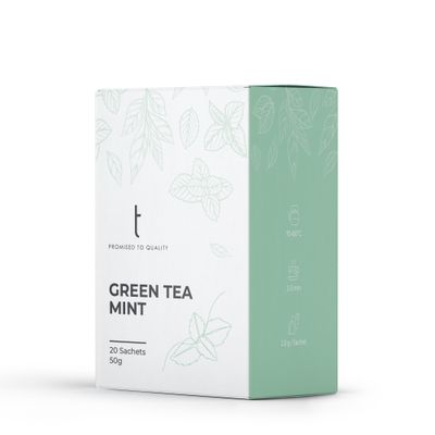 GREEN TEA MINT - 20 SACHETS