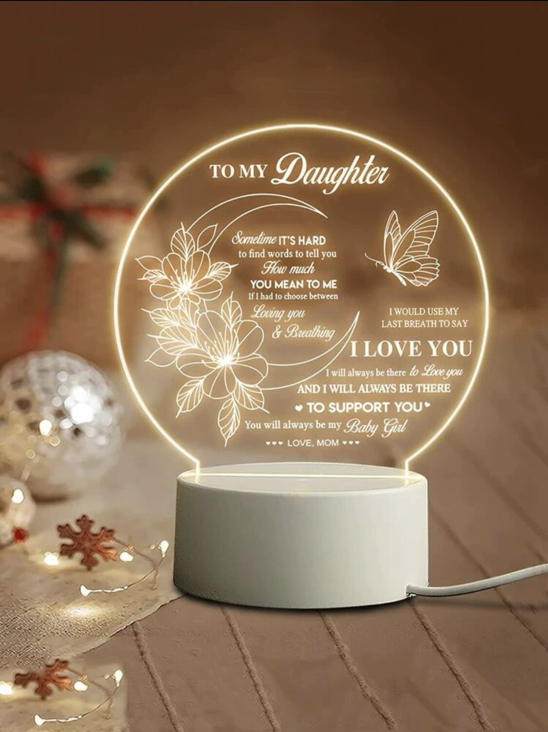 Pretty Decorative LED NIght Light Decor