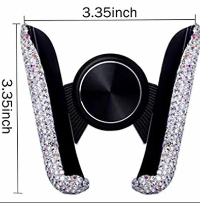 Luxurious Car Phone Holder, 360 degrees adjustable