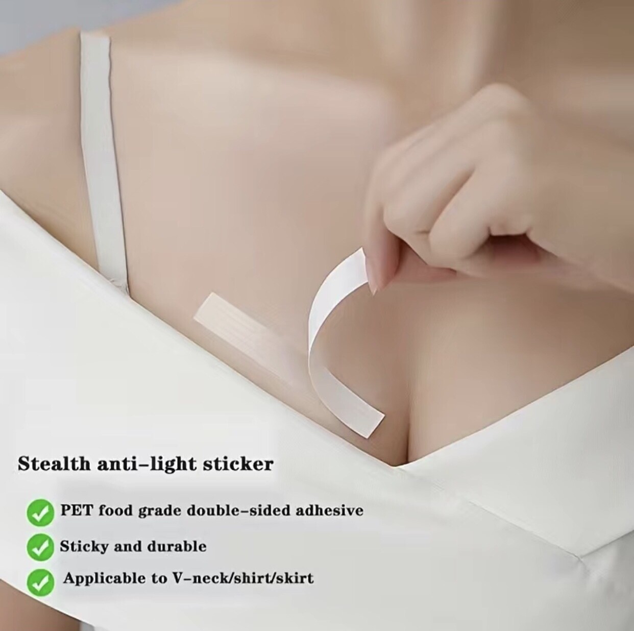 ​👚🌟 Slip-Free Style! Get our 36pcs Invisible Anti-Slip Stickers! 🚫👕🔒