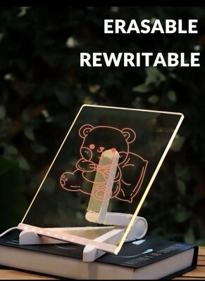 "Illuminate Your Creativity: Writable Decoration Light!" 🌟✍️💡